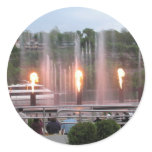 Branson Landing Round Stickers