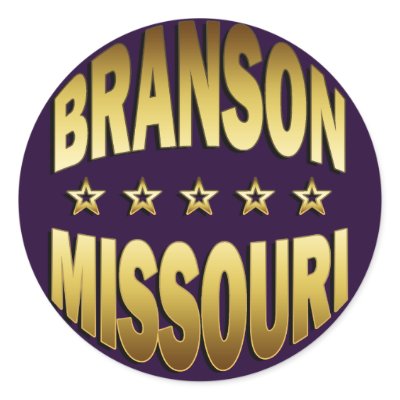 BRANSON, MISSOURI STICKER by dgpaulart