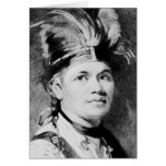 Brant - Joseph / Mohawk Indian Chief Greeting Card