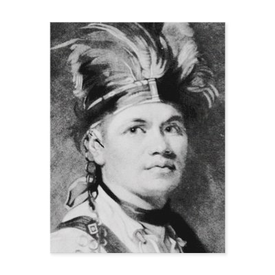 Brant - Joseph / Mohawk Indian Chief Postcards by fotoshoppe