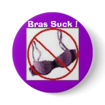 Bras Suck !  button