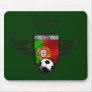 Brasão da Bandeira Portuguesa - Estilo retro Mousepads