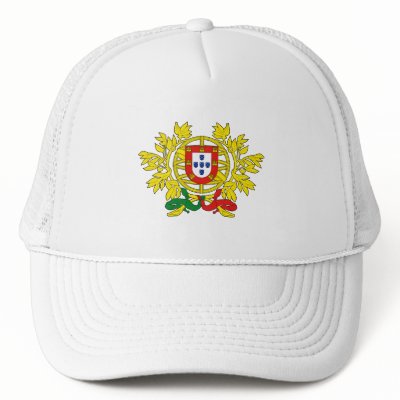 Brasão de armas de Portugal Hats by SeleccaoPortuguesa