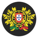 Brasão de armas de Portugal soccer futebol Stickers