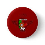 Brasão de Futebol Fás Portugueses Buttons