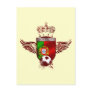 Brasão de Futebol Fás Portugueses Post Cards