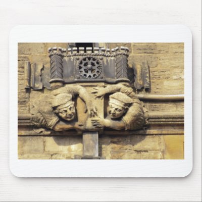 Brasenose Gargoyles Mouse Pads by Ljrigg
