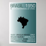 BRASIL1950 COPA MUNDIAL posters