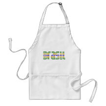 Brasil Flag Colours! Aprons