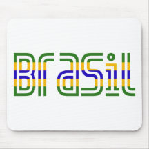Brasil Flag Colours! Mousepads