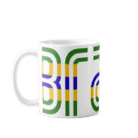 Brasil Flag Colours! Coffee Mug