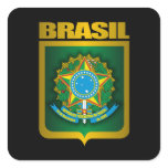 "Brasil Gold" Sticker