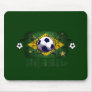 Brasil Grunge Soccer players Brazil Soccer gifts Mouse Pad