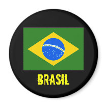 Brasil magnet(black)