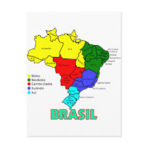 Brasil. Regions in Colour