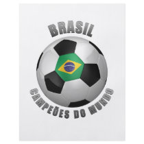 BRASIL SOCCER CHAMPIONS FULL COLOR FLYER