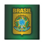 "Brasil Steel" Magnet