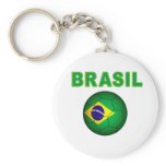 Brasil World Cup t-shirt Keychain