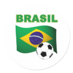 Brasil World Cup t-shirt stickers