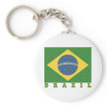 Brasilian soccer 2010 keychains