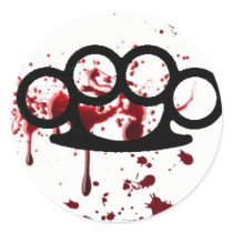 Brass Knuckle Stickers
