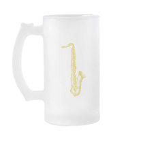 Brass Sax Coffee Mug