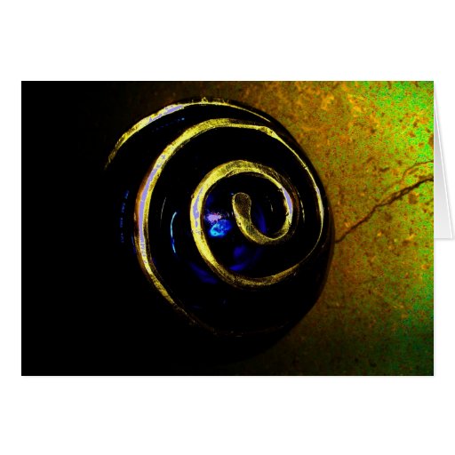 Brass Spiral Cards