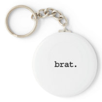 brat. keychains
