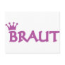 Braut icon post card