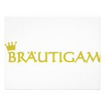 Bräutigam icon invitations