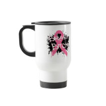 Brave Bitch - Breast Cancer Mugs