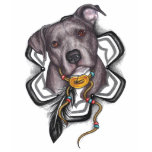 BraveHeart Pit Bull Rescue Hooded Winter Tee t-shirts