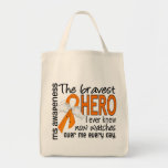 Bravest Hero I Ever Knew MS Canvas Bag