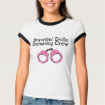 Brawlin Dolls Security Crew t-shirts