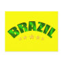 Brazil 5 star World Champions Soccer Gifts Post Cards