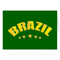 Brazil blood flesh and glory soccer futebol gifts card