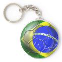 Brazil Brasil world football cup Brazilian soccer keychains