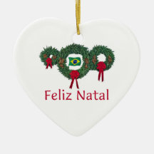 Brazil Christmas 2 Christmas Ornament