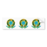 Brazil Coat of Arms Bumper Stickers