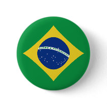Brazil Fisheye Flag Button