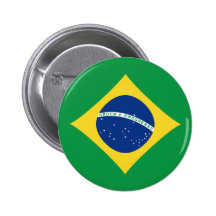 Brazil Fisheye Flag Button