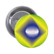 Brazil Flag Bandeira do Brasil Pinback Buttons