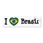 Brazil Flag Bumper Sticker