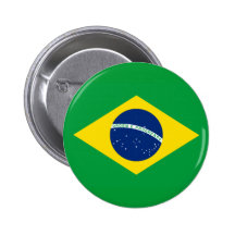 Brazil Flag Button