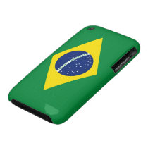 Brazil Flag Case-mate Iphone 3 Cases