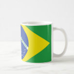 Brazil Flag Coffee Mugs
