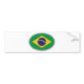Brazil Flag - Cool Design! Bumper Stickers