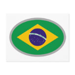 Brazil Flag - Cool Design! Post Card