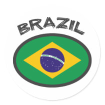 Brazil Flag - Cool Design! Stickers