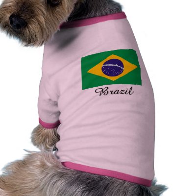 Brazil Flag Design by flagshirt